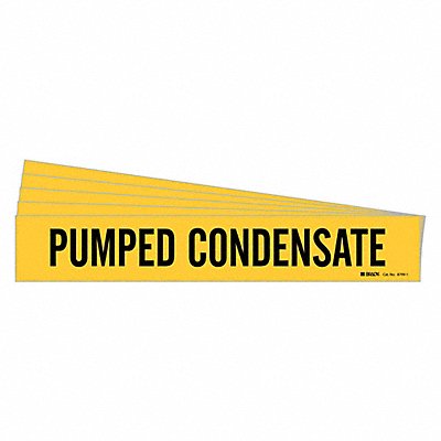 BRADY 87991PK Pipe Marker PK5