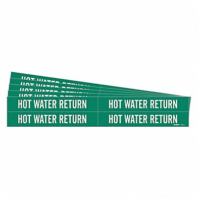 BRADY 73764PK Pipe Marker PK5