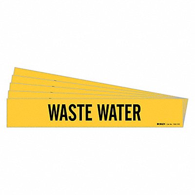 BRADY 73021HVPK Pipe Marker PK5