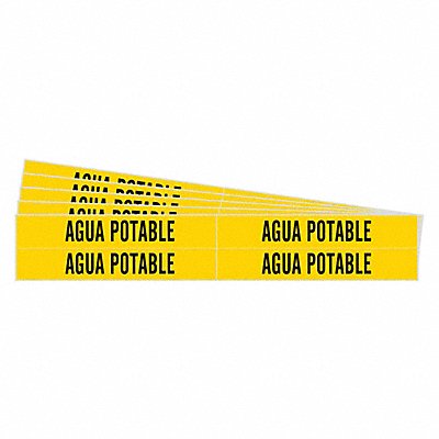BRADY 83558PK Pipe Marker PK5