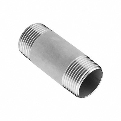GRAINGER BST4BNH04 Nipple 150 psi SS 4