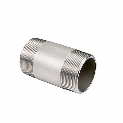 GRAINGER T6BNJ28 Nipple 150 psi SS 6 1/2