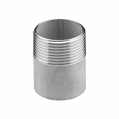 GRAINGER T6WNA10 Nipple 150 psi SS 1 1/2