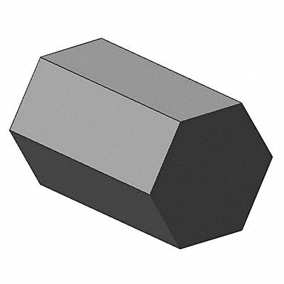 GRAINGER 14H81212 Carbon Steel Hex Bar 12 in L 13/16 in W