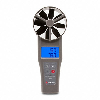 TRIPLETT CFM400 Anemometer 40 to 5 900fpm 32 to 122F