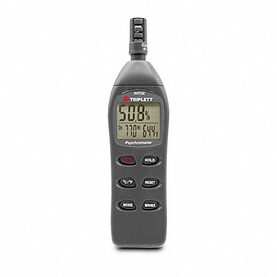 TRIPLETT RHT32 Hygro Thermometer w/ Dew Point/Wet Bulb
