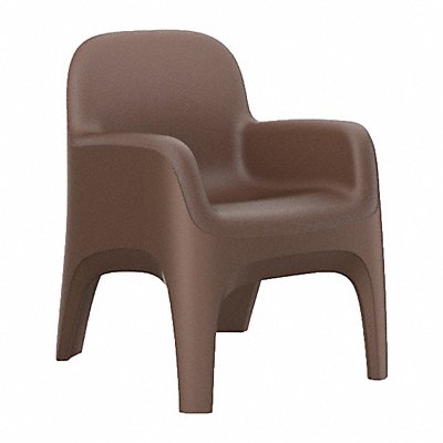 CORTECH 7484BN Crew Arm Chair Floor Mount Brown