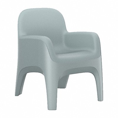 CORTECH 7484GY Crew Arm Chair Floor Mount Grey