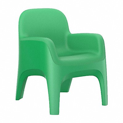 CORTECH 7484GN Crew Arm Chair Floor Mount Green