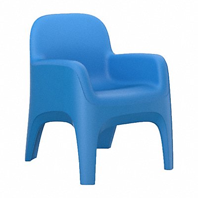 CORTECH 7484SB Crew Arm Chair Floor Mount Slate Blue