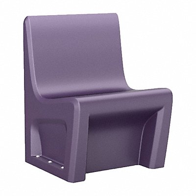CORTECH 116484IGS Armless Chair Floor Mount Indigo w/Door