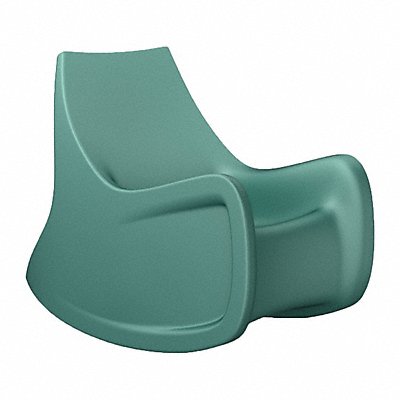 CORTECH 146484AQ Radial Rocker Arm Chair Aqua