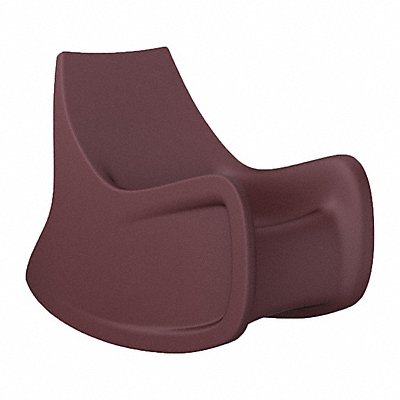 CORTECH 146484BY Radial Rocker Arm Chair Burgundy