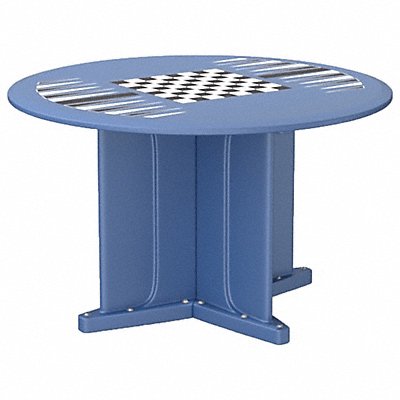 CORTECH 66751MBGT Table 48 Round Midnight Blue Game Top