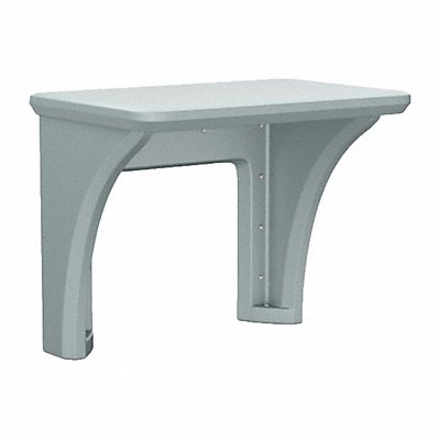 CORTECH 7605GY Endurance Desk Plastic Wall Mount Grey