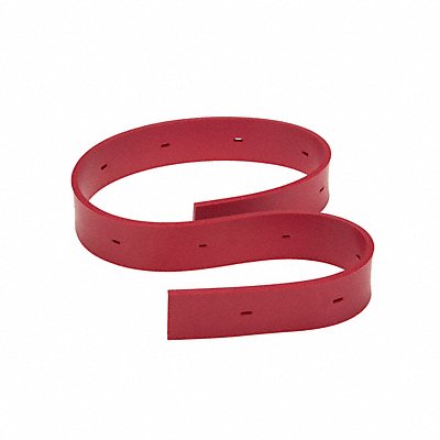 TENNANT 9017694 Squeegee 2 3/4 in L Red
