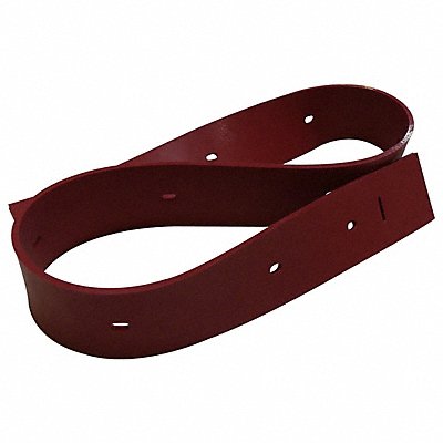 TENNANT 9017760 Squeegee 2 1/4 in L Red