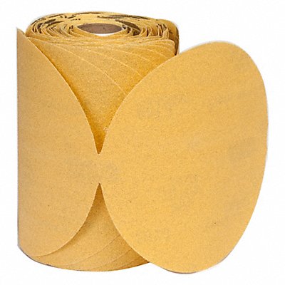NORTON 66261183814 PSA Sanding Disc Roll 5 in Dia P400 G