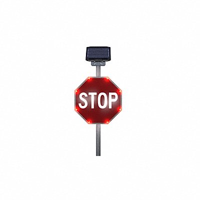 TAPCO 600624 Stop Sign LED Crossing Sign 30x30