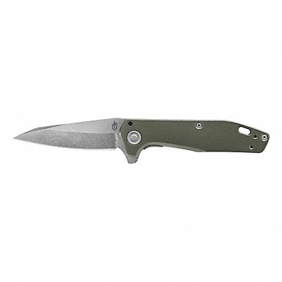 GERBER 30001610 Folding Knife 7-1/4 in Overall L