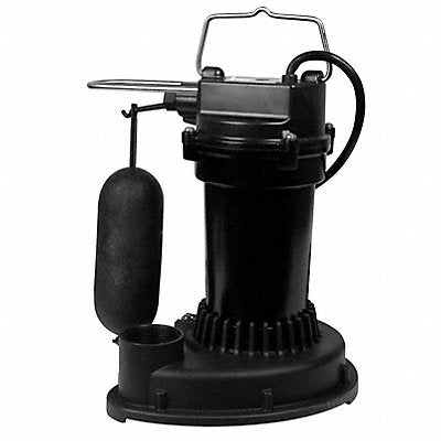 LITTLE GIANT 505702 Sump Pump Cast Iron Body 1/4 hp