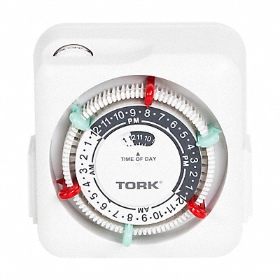 TORK RTN312 Plug-In Timer 24 hr White
