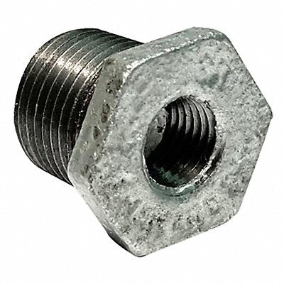 GRAINGER 783YD9 Hex Bushing 3/4 x 1/8 In NPT Galv