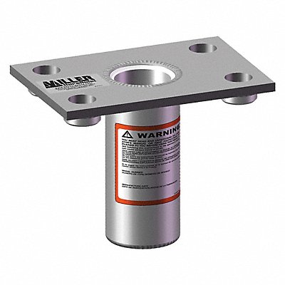 HONEYWELL MILLER DH20ZP Floor Flush mount sleeve Zinc Plated