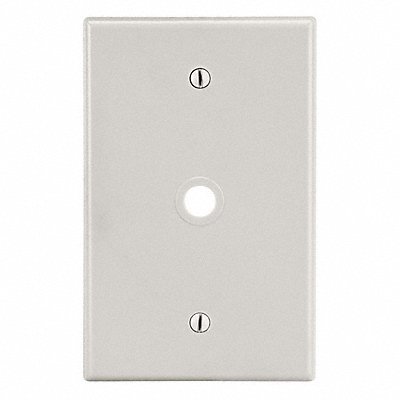 HUBBELL P11LA Opening Wall Plate Brown 1 Gang