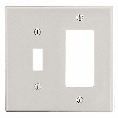 HUBBELL PJ126LA Rocker/Toggle Wall Plate Brown 2 Gangs