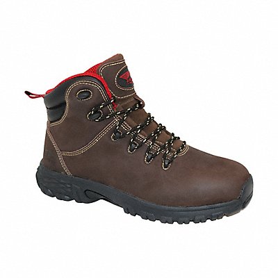 AVENGER SAFETY FOOTWEAR A7421 6-Inch Work Boot W 7 Brown PR