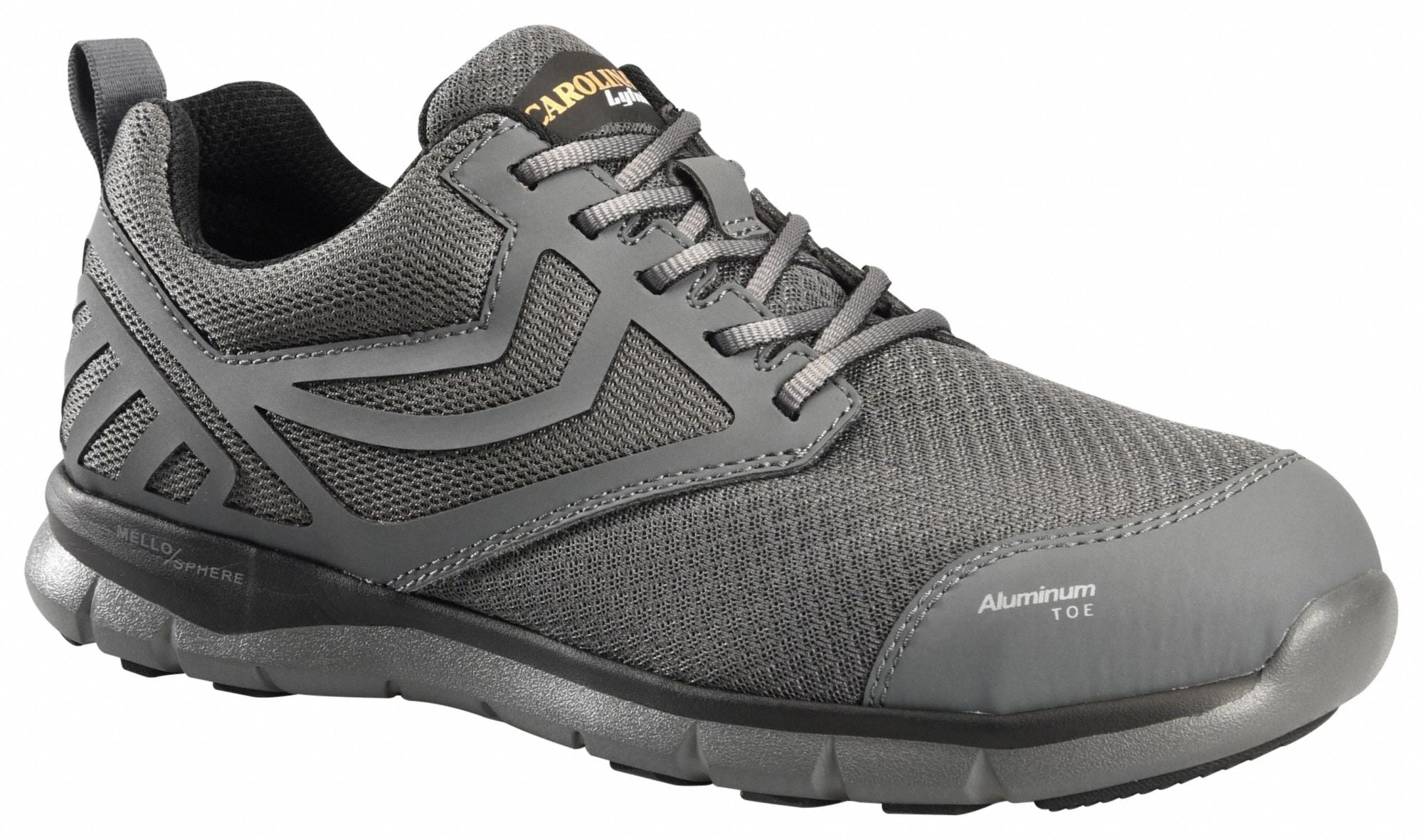 CAROLINA SHOE CA1900 Athletic Shoe D 10 1/2 Grey