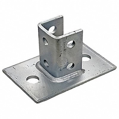 VAST V61SQS2 Strut Channel Fitting Silver 1/4