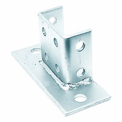 VAST V71SQEG Strut Channel Fitting Silver 1/4