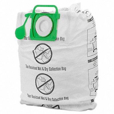 SHOP-VAC 9021533 Vacuum Bags Non-Reusable Wet/Dry PK2