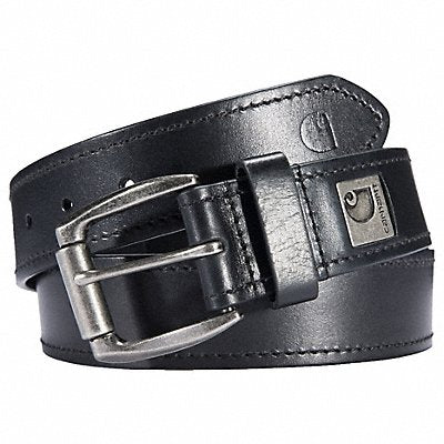 CARHARTT A000556200112 Roller Buckle Belt Black 44 L 1-1/2 W