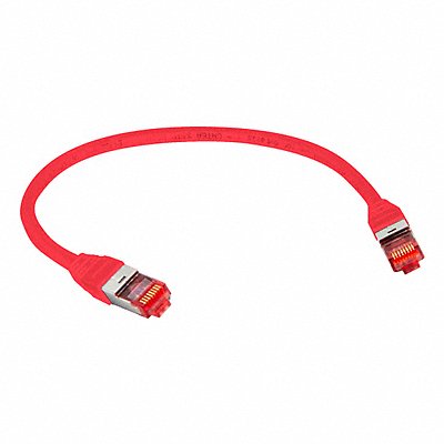 TRIPLETT CAT6A1RD Patch Cable CAT6A 10GBPS Red