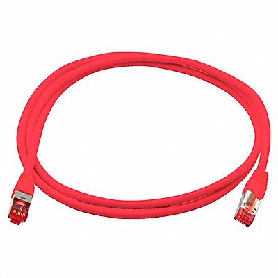 TRIPLETT CAT6A5RD Patch Cable CAT6A 10GBPS Red
