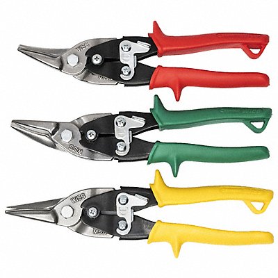 CRESCENT WISS M123R Aviation Snips Ergonomic 9 3/4 in