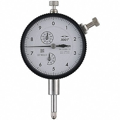 MITUTOYO 2358A10CAL Dial Indicator 0 in to 5 in White