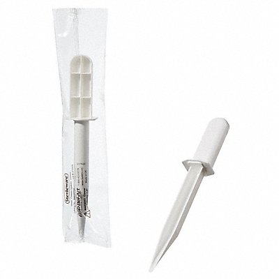 STERILEWARE F369310150 Spatula 9 in L 0.75 fl oz WH PK100