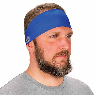 CHILL-ITS BY ERGODYNE 6634 Cooling Headband Blue