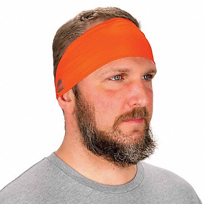 CHILL-ITS BY ERGODYNE 6634 Cooling Headband Orange