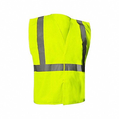 CONDOR 786F51 K7719 Class 2 Lime Hook & Loop Solid Non