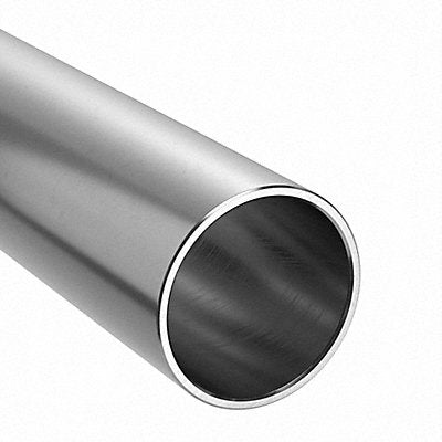 GRAINGER TU018015F1 Stainless Steel Round Tube PK 2