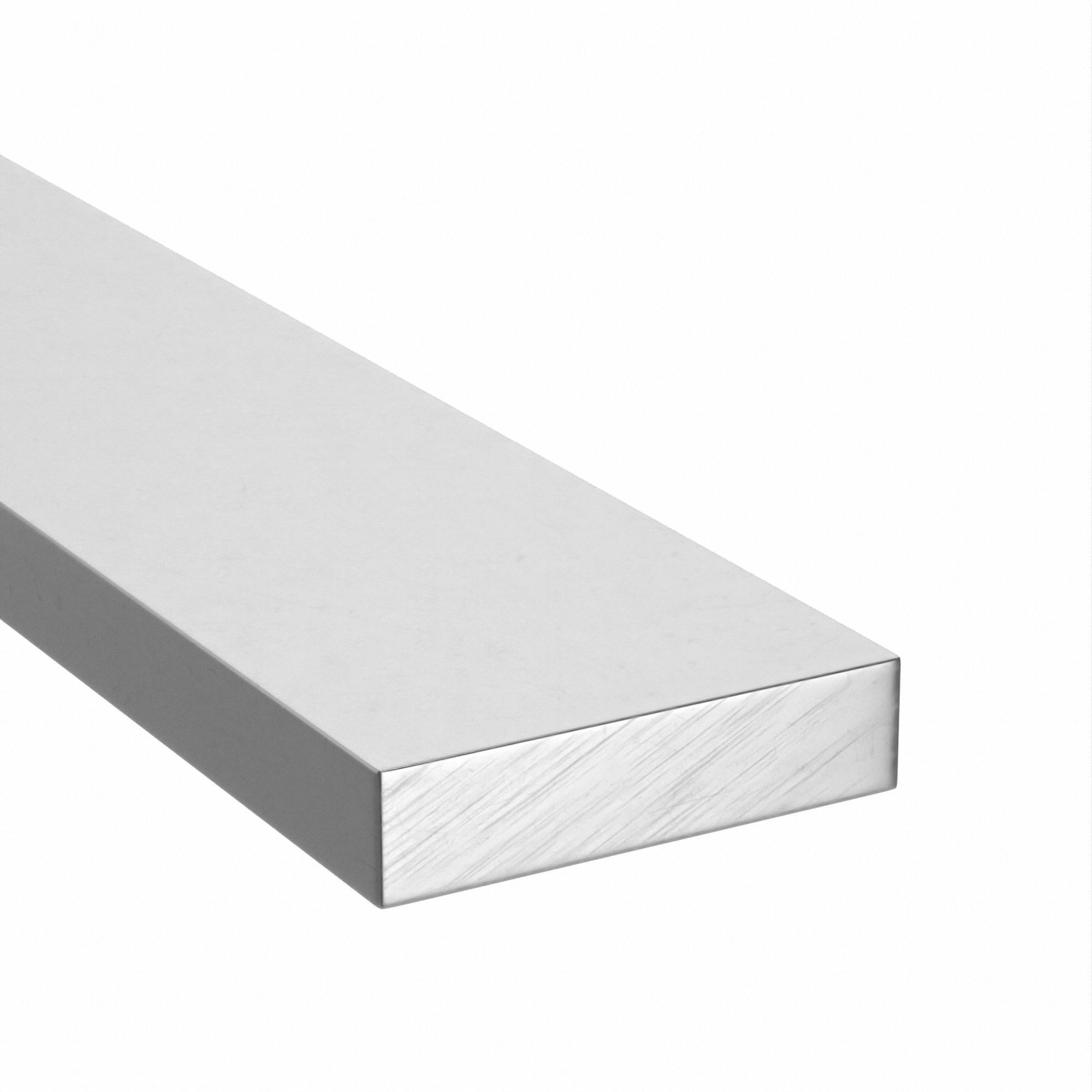 GRAINGER 18078960 Flat Bar Stock Aluminum 2 in Over. W