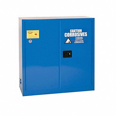 EAGLE CRA30X Corrosives Safety Cabinet Blue