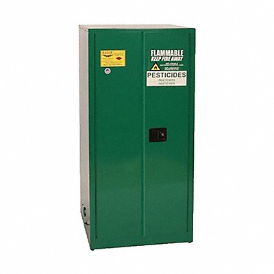 EAGLE PEST6010X Pesticides Safety Cabinet Green