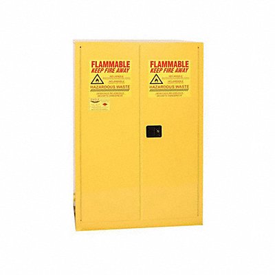 EAGLE HAZ9010X Hazmat Safety Cabinet Yellow