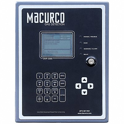 MACURCO DVP12004 Gas Detection Control Panel 13 in H
